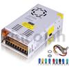 480W Switching Power Supply AC 110/220V to DC 0-24V/0-36V/0-48V Adjustable Voltage Digital Display SMPS for LED Light Strip (Input Voltage : 110/220V15%, Output Voltage : 0 24V 20A) view 1