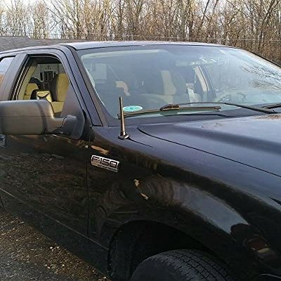 7" inch Short Rubber Black Stubby Rod Antenna Mast Radio AM/FM for Ford F-150 F150 2005-2008 Pickup