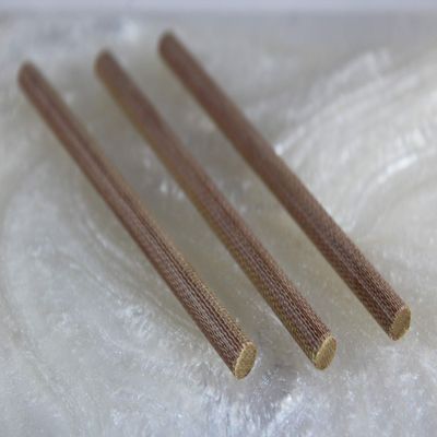 DirectNine Basics Composite Knife Handles Scales Resin Blanks Brown Canvas Phenolic 14in