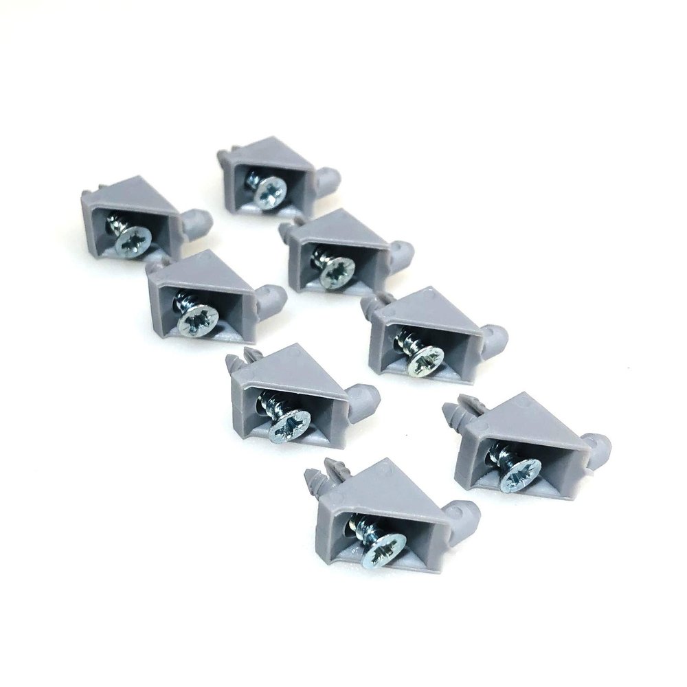 ReplacementScrews Gray Shelf Support Pins Compatible with IKEA Part 106422