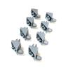 ReplacementScrews Gray Shelf Support Pins Compatible with IKEA Part 106422 view 3