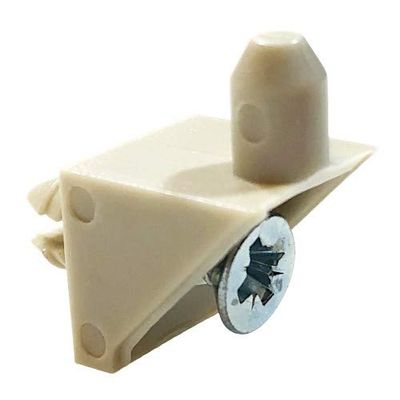 ReplacementScrews Beige Shelf Support Pins Compatible with IKEA Part 115344