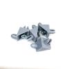 ReplacementScrews Gray Shelf Support Pins Compatible with IKEA Part 106422 (Pax, KOMPLEMENT, TRYSIL) (Pack of 4) view 2