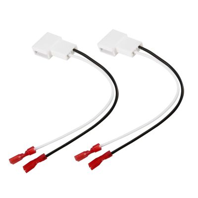 2 Pack 72-8104 Speaker Harness Adapter Compatible with Toyota Speaker Wire Harness Adapter Plug Compatible with Toyota Tacoma Tundra Camry Corolla 4 Runner Scion Pontiac Speaker Wiring Harness Adapter