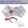 2 Pack 72-8104 Speaker Harness Adapter Compatible with Toyota Speaker Wire Harness Adapter Plug Compatible with Toyota Tacoma Tundra Camry Corolla 4 Runner Scion Pontiac Speaker Wiring Harness Adapter view 4
