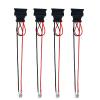 4 Pack Speaker Wire Harness Adapter Replacement for Volkswagen Speaker Harness VW Jetta GLI GTI Beetle Golf Passat Polo Car Speaker Connector Harness Adapter view 1