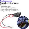 4 Pack Speaker Wire Harness Adapter Replacement for Volkswagen Speaker Harness VW Jetta GLI GTI Beetle Golf Passat Polo Car Speaker Connector Harness Adapter view 2