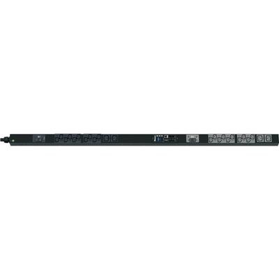 Panduit P24D07M Vertical Intelligent Power Distribution Unit - Monitored - NEMA L6-30P - 20 x IEC 60320 C13, 4 x IEC 60320 C19-230 V AC - 0U - Vertical - Rack Mount - Rack-mountable - TAA Complianc