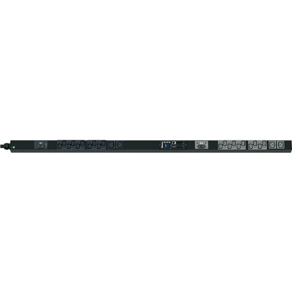 Panduit P24D07M Vertical Intelligent Power Distribution Unit - Monitored - NEMA L6-30P - 20 x IEC 60320 C13, 4 x IEC 60320 C19-230 V AC - 0U - Vertical - Rack Mount - Rack-mountable - TAA Complianc
