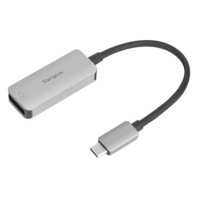 Targus USB-C to DisplayPort Adapter 8K@30Hz Ultra HD Video Support Compatible with USB-C & Thunderbolt 3 Devices Compact DisplayPort Alt Mode Adapter - ACA968GLX