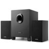 OROW S211 New USB-Powered 2.1 Multimedia Speakers System with Subwoofer,16W Computer Speakers,Strong Bass,3.5mm Audio Inputs,Great for PC/PS4/TV (Wooden) view 1