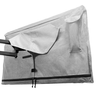 Outdoor TV Cover 80-85 inch - with Zipper, Weatherproof, Waterproof 360 Degrees Protection, Soft Non Scratch Interior - Gray