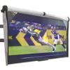 Outdoor TV Cover 70-75 inch - WITH FRONT FLAP - Weatherproof, Waterproof protection, Soft Interior, With Bottom cover - Gray view 1