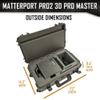 Network Collection Master Protective Hard Cases For Matterport Pro2 3D Camera, iPad, Cables | IP67 Rated | Padded Foam Interior | Waterproof Plastic Carrying Camera Cases For Electronics view 4