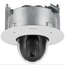 Hanwha Techwin XND-6081FZ 2MP Flush Mount Network Dome PTRZ Camera with 2.8~12mm (4.3X) Motorized varifocal Lens, RJ45 Connection