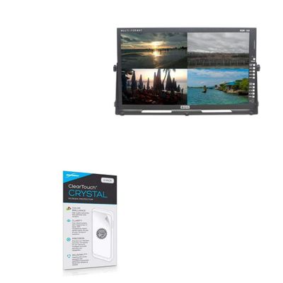 BoxWave Screen Protector Compatible with Bon BQM-183 - ClearTouch Crystal (2-Pack), HD Film Skin - Shields from Scratches