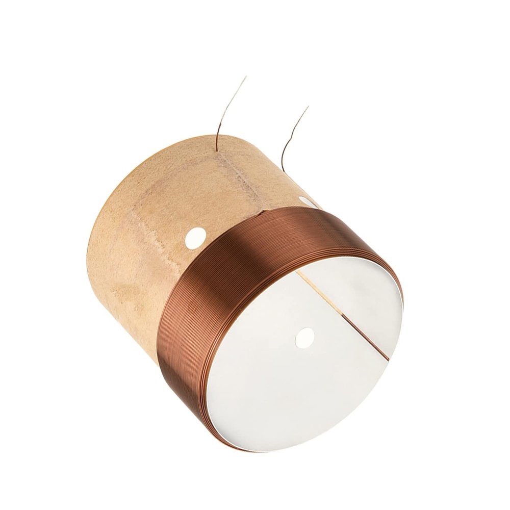 Heyiarbeit 38.5mm 1.52" Woofer Voice Coil 4 Layers Round Copper Wire for Bass Speaker Audio Repair 2Pcs
