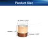 Heyiarbeit 38.5mm 1.52" Woofer Voice Coil 4 Layers Round Copper Wire for Bass Speaker Audio Repair 2Pcs view 2