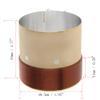 Heyiarbeit 49.5mm 1.95" Woofer Voice Coil 4 Layers Round Copper Wire for Bass Speaker Audio Repair 1Pcs view 2