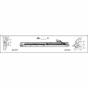 38 in. Balance Stamped No. 3750 with Ends 60-507 & 60-501 Attached Window Channel Pack of 4