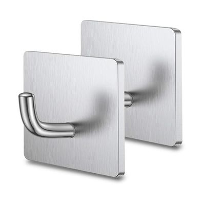 Prepared Hero Fire Blanket Hook, Wall Mount Holder for Home & Kitchen, 2 Pk