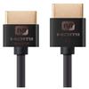 3 ft. Ultra Slim, High Speed HDMI Cable, Black; For Use With Home Theater and Audio-Visual Equipment - 13588 view 1