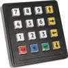Storm Interface 3-25/32" x 15/32" x 3-25/32" USB Illuminated Keypad Industrial Keypad; Keys: 16-720 GFX 16 KEY view 1