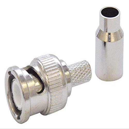 Dolphin Components Cable Coupler, BNC/Male, RG58 Coax, PK10 - DC-MC88-1