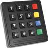Storm Interface 3-25/32" x 15/32" x 3-25/32" USB Illuminated Keypad Industrial Black Keypad; Keys: 16-720 BLK 16 KEY view 1