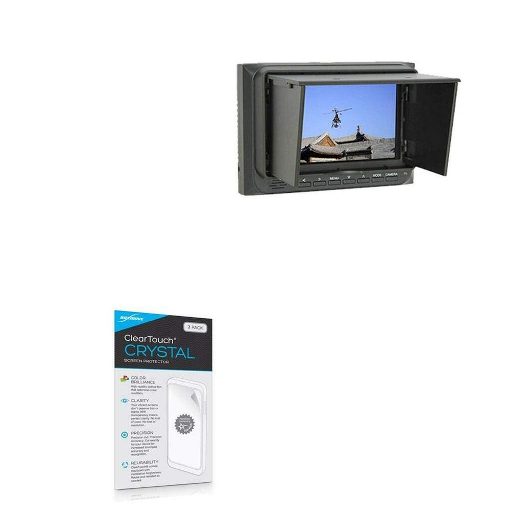 BoxWave Screen Protector Compatible with Avinair AV-FPV-5W - ClearTouch Crystal (2-Pack), HD Film Skin - Shields from Scratches