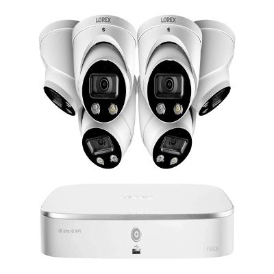 8-Channel 4K Fusion NVR System with Smart Deterrence Dome Cameras 6