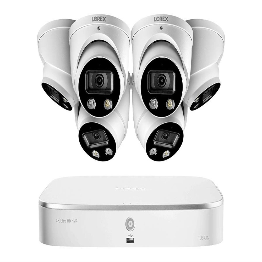 8-Channel 4K Fusion NVR System with Smart Deterrence Dome Cameras 6