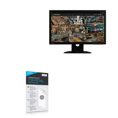 BoxWave Screen Protector Compatible with ViewZ VZ-215IPM - ClearTouch Crystal (2-Pack), HD Film Skin - Shields from Scratches