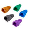 Hemobllo 100pcs Plastic Network Boots Cover for Ethernet Cables for Easy Identification for Cable Ends view 1
