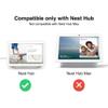 Built3D, Google Nest Hub Home Kitchen Under Cabinet Mount Bracket | All Hardware Included (White) view 2
