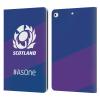 Head Case Designs Officially Licensed Scotland Rugby As One Logo 2 Leather Wallet Case Compatible with Apple iPad 9.7 2017 / iPad 9.7 2018 view 1