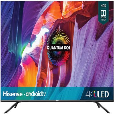 Hisense ULED 4K Premium 75U6G Quantum Dot QLED Series 75-Inch Android 4K Smart TV with Alexa Compatibility, 600-nit HDR10+, Dolby Vision & Atmos, Voice Remote (2021 Model)