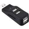 4 Port USB Hub, USB 2.0 Data Hub Splitter Small Portable, for PC, Laptop, Notebook PC, XPS, and More view 1