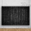 OERJU 12x10ft Old Dark Wood Texture Wall Photography Backdrop Vintage Retro Black Wooden Board Floor Scary Theme Party Background Kids Adult Artistic Portrait Photo Shooting Vinyl Studio Props view 3