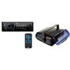 Pyle 300 Watt Marine Radio Receiver with Bluetooth, Auxiliary, USB, RCA Connections, Digital Front Panel, Flip-Up Cover, Waterproof Housing view 1