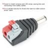 FILFEEL 20Pcs 5.5x2.5mm Male Connector Cable Terminal DC Power Plug Adapter Jack for LED Light Strip/CCTV Home Security Surveillance Camera Video Coax Cables view 2