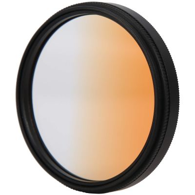 52mm/ 2.0in Gradient Lens Filter,Camera Optical Glass Lens Gradient Filter,for for for for for Fuji(Orange)