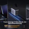 UGREEN Nexode 100W GaN USB C Charger, 4-Port Compact Foldable Fast Laptop Charger Power Adapter for MacBook Pro/Air, iPad Pro, iPhone 17/16/15 Series, Galaxy S25/S24, Pixel 10/9, Steam Deck, Pixelbook view 4