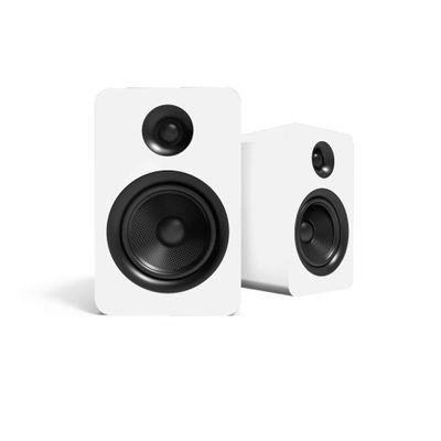 Kanto YU Passive 5.25" Passive Bookshelf Speakers with 1" Silk Dome Tweeter | External Amplifier Required | Pair | Matte White