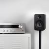 Kanto YU Passive 5.25" Passive Bookshelf Speakers with 1" Silk Dome Tweeter | External Amplifier Required | Pair | Matte Black view 2
