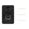 Kanto YU Passive 5.25" Passive Bookshelf Speakers with 1" Silk Dome Tweeter | External Amplifier Required | Pair | Matte Black view 3