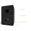 Kanto YU Passive 5.25" Passive Bookshelf Speakers with 1" Silk Dome Tweeter | External Amplifier Required | Pair | Matte Black view 4