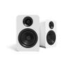 Kanto YU Passive 4" Passive Bookshelf Speakers with 1" Silk Dome Tweeter | External Amplifier Required | Pair | Matte White view 1