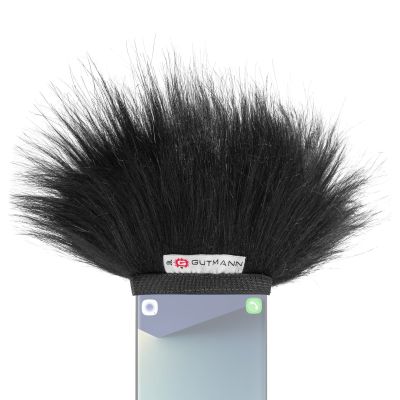 Gutmann Microphone Fur Windscreen Windshield for Samsung Galaxy S21 / S21+ Plus / S21 Ultra | Made in Germany