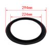 Heyiarbeit 12 Inch Speaker Rubber Edge Surround Rings Replacement Parts for Speaker Repair or DIY 1pcs view 2